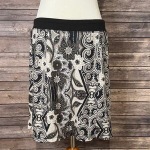 Prana Floral Print Skirt M